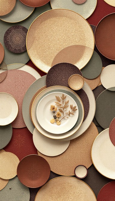 Free Circular Dining Patterns Image - Circular, Abstract, Elegant ...