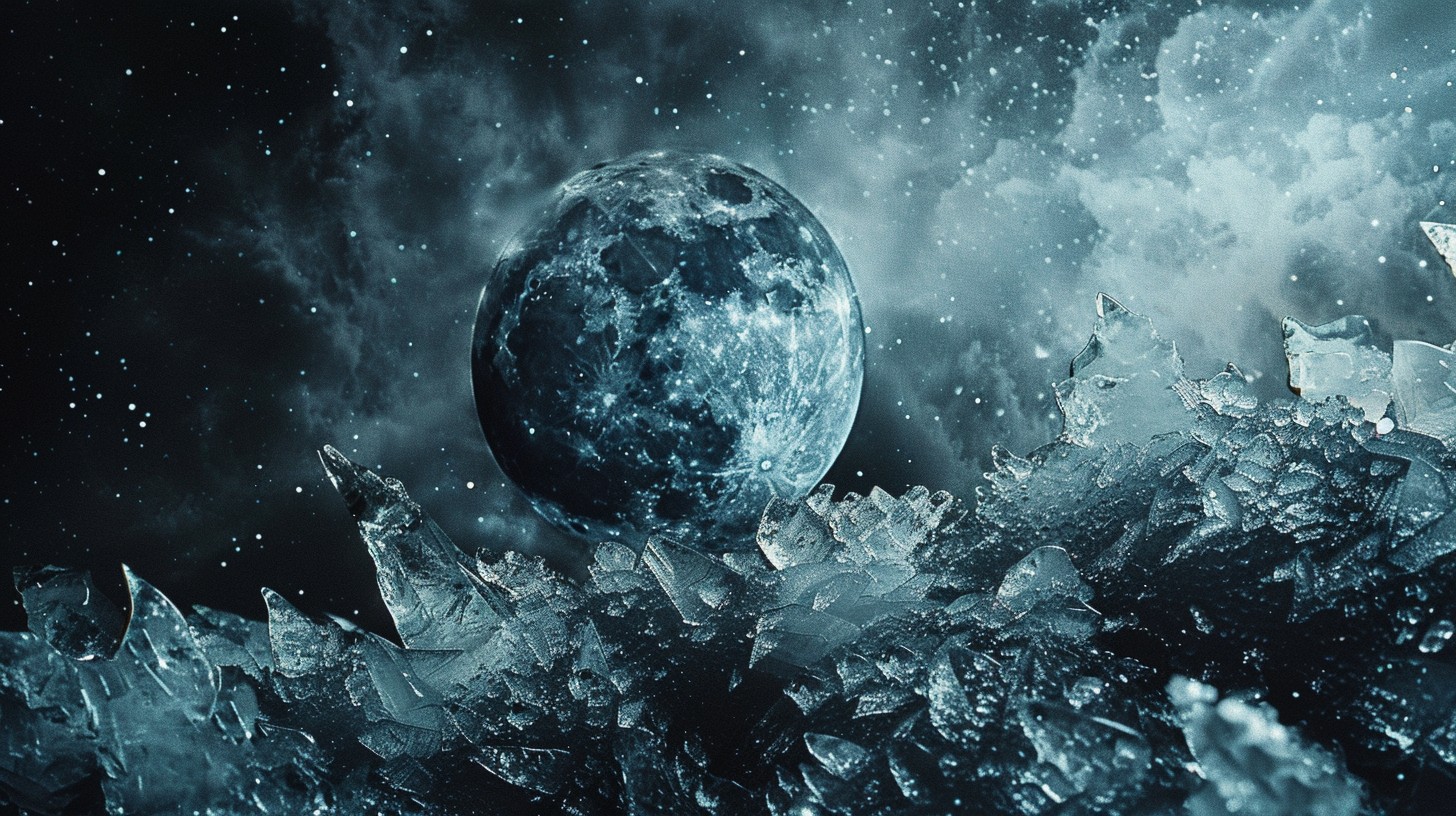 Free Celestial Ice World Photo - Space, Ice, Planet | Download at StockCake