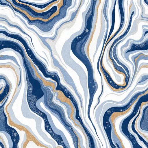 Free Marbled Arctic Waves Image - Abstract, Indigo, White | Download at ...