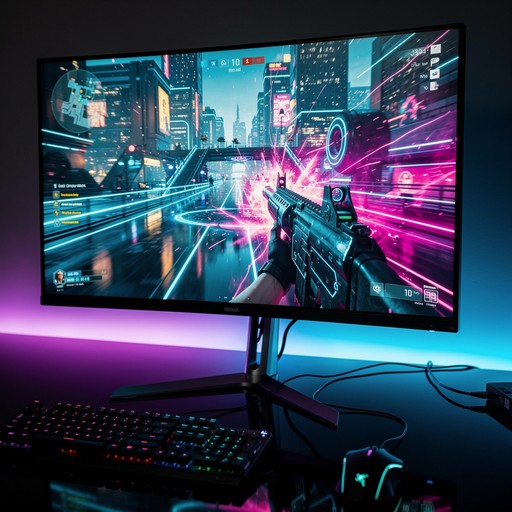 Free Neon Gaming Vibes Image - Gaming, Monitor, Neon | Download at ...
