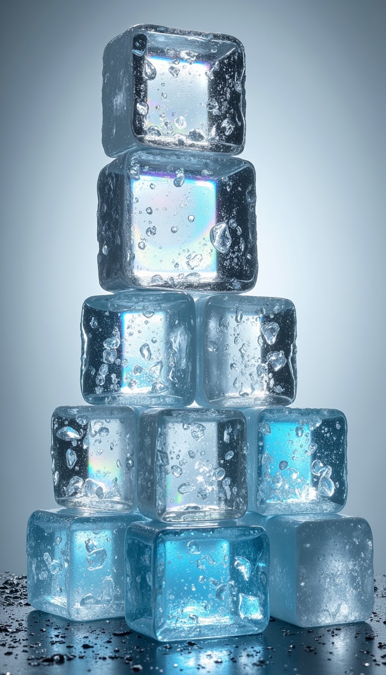 Pyramid Ice Block Free Crystalline Ice Pyramid Image - Ice, Cubes, Pyramid | Download at ...