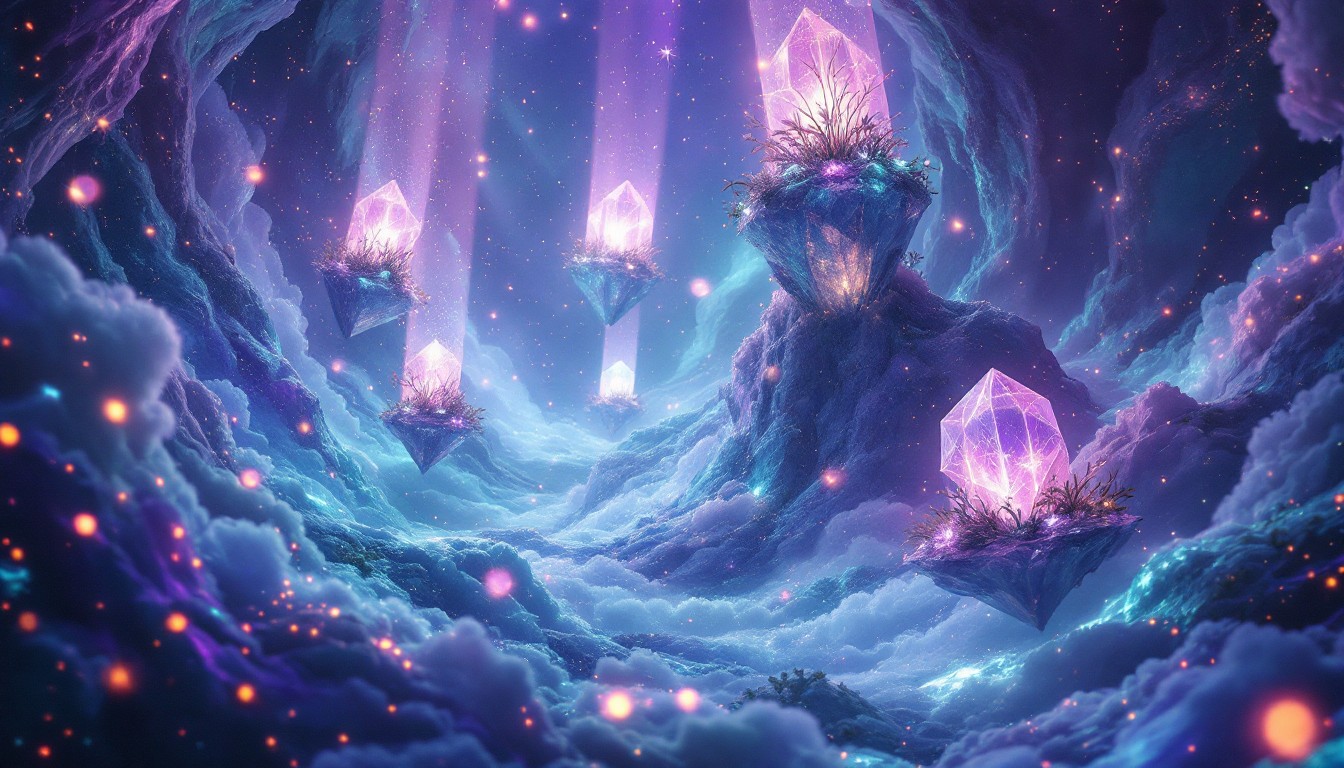 Free Mystical Crystal Cave Image - Crystal, Magical, Ethereal ...