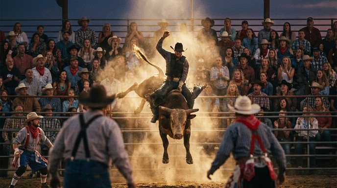 Free Wild Western Spectacle Image - Rodeo, Bull, Cowboy | Download at ...