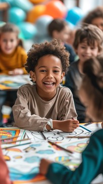 Free Joyful classroom activity Image - Child, Classroom, Education ...