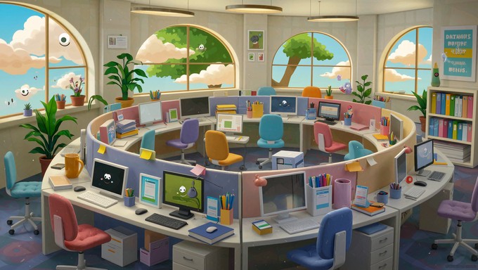 Free Magical Office Wonderland Image - Whimsical, Children ...