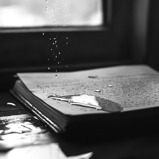 Free Rain on Book Image - Raindrops, Book, Window | Download at StockCake