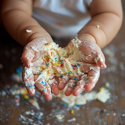 Free Messy cake hands Image - Baby, Hands, Cake | Download at StockCake