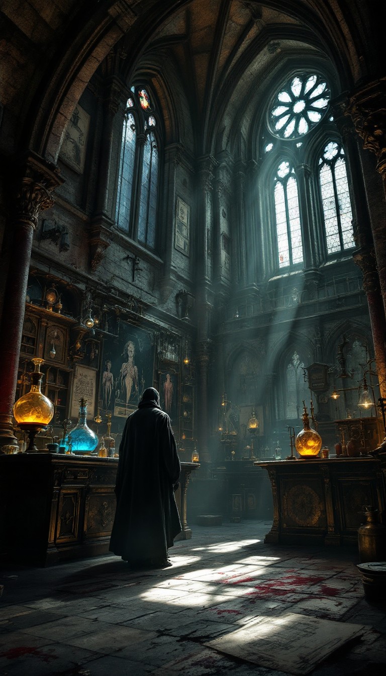 Father's Hidden Lab Free Cathedral's Secret Laboratory Image - Gothic, Cathedral ...