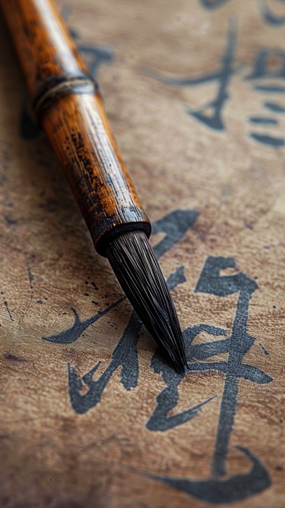Free Antique Calligraphy Brush Image - Calligraphy, Brush, Kanji ...