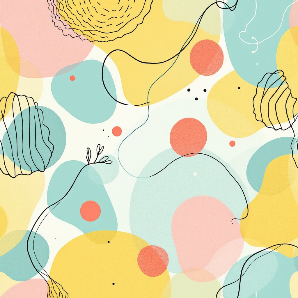Free Flowing Pastel Patterns Image - Abstract, Geometric, Pastel ...