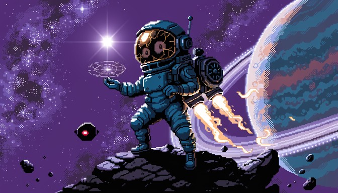 Free Purple Thruster Ignition Image - Spacecraft, Thruster, Pixel ...