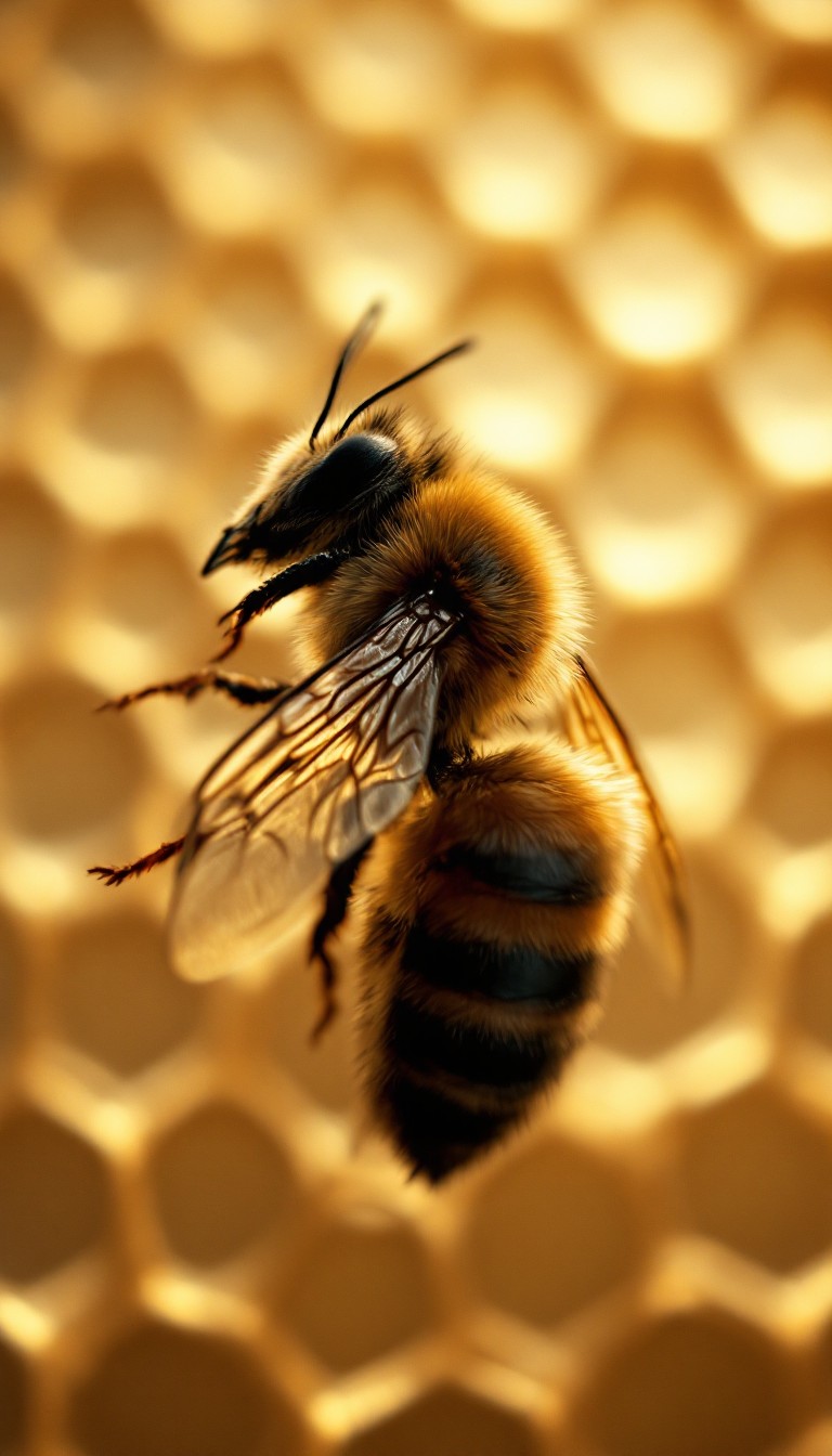 Free Golden Bee Profile Image - Bee, Honeybee, Pollinator | Download at ...