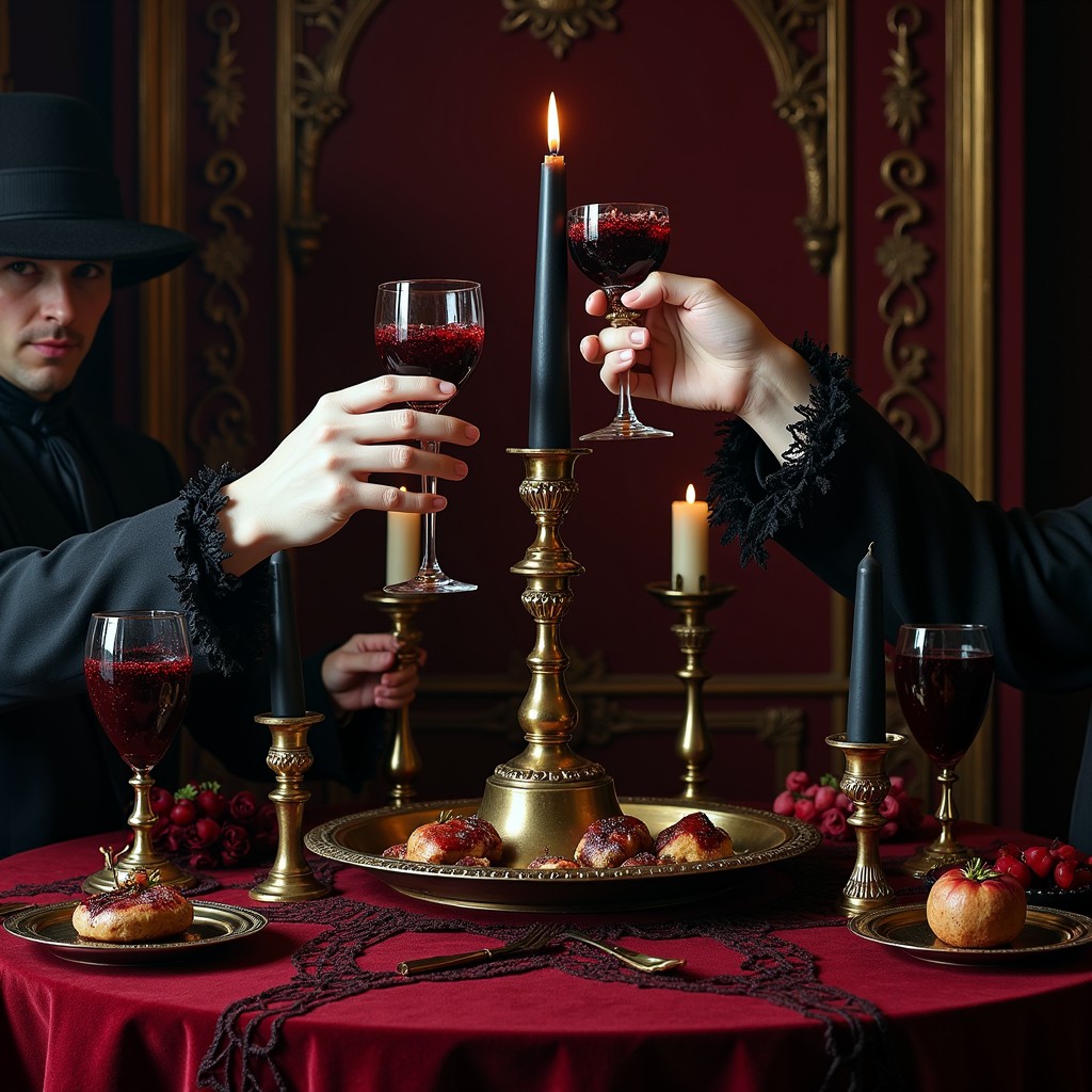 Free Midnight Gothic Toast Photo - Gothic, Candlelight, Toast ...