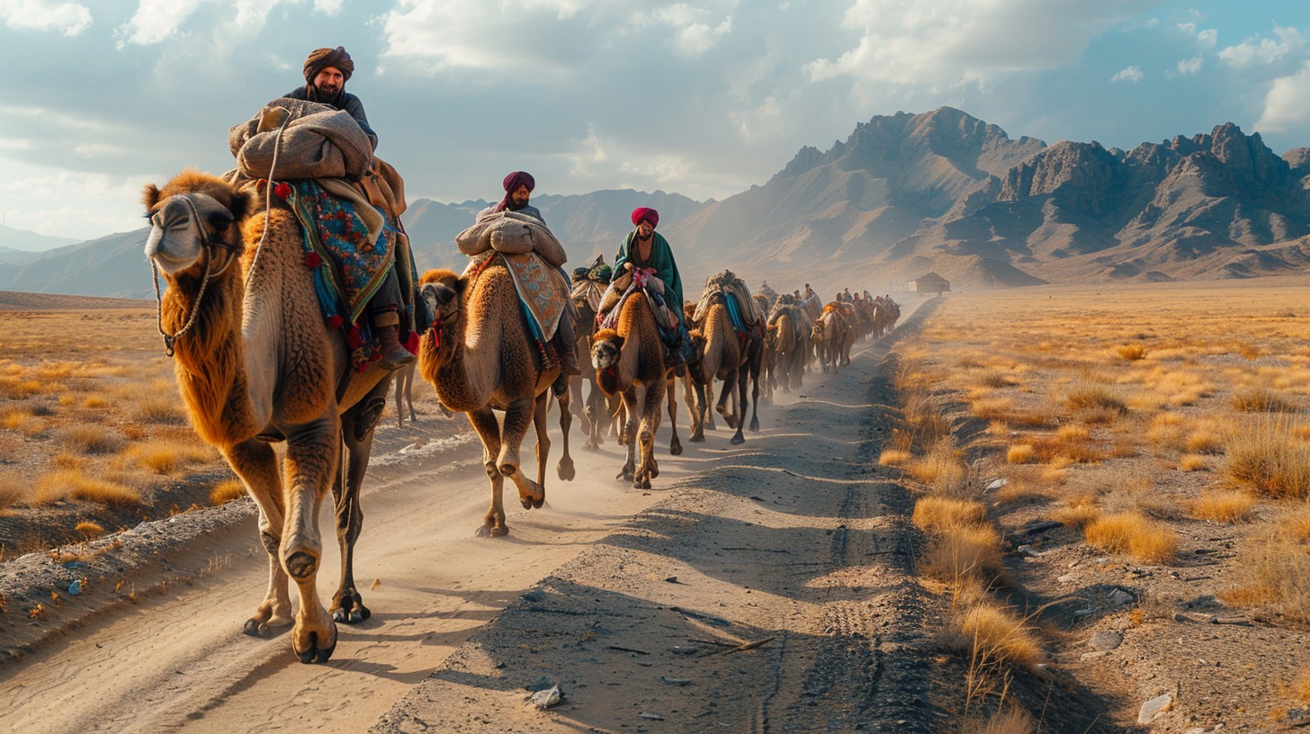 Free Desert Caravan Journey Image - Desert, Camels, Caravan | Download ...