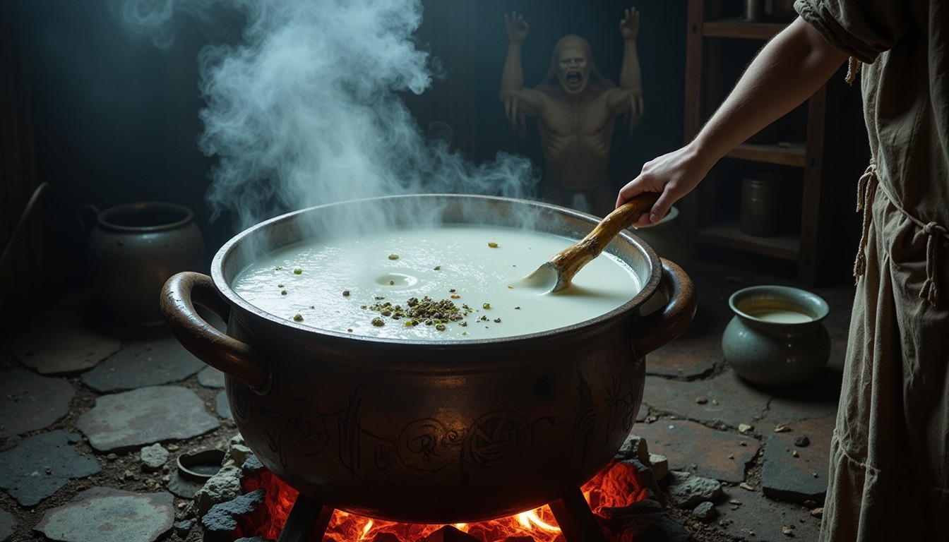 Consuming Ritual Free Mystical Brewing Ritual Image - Cauldron, Medieval, Cooking ...