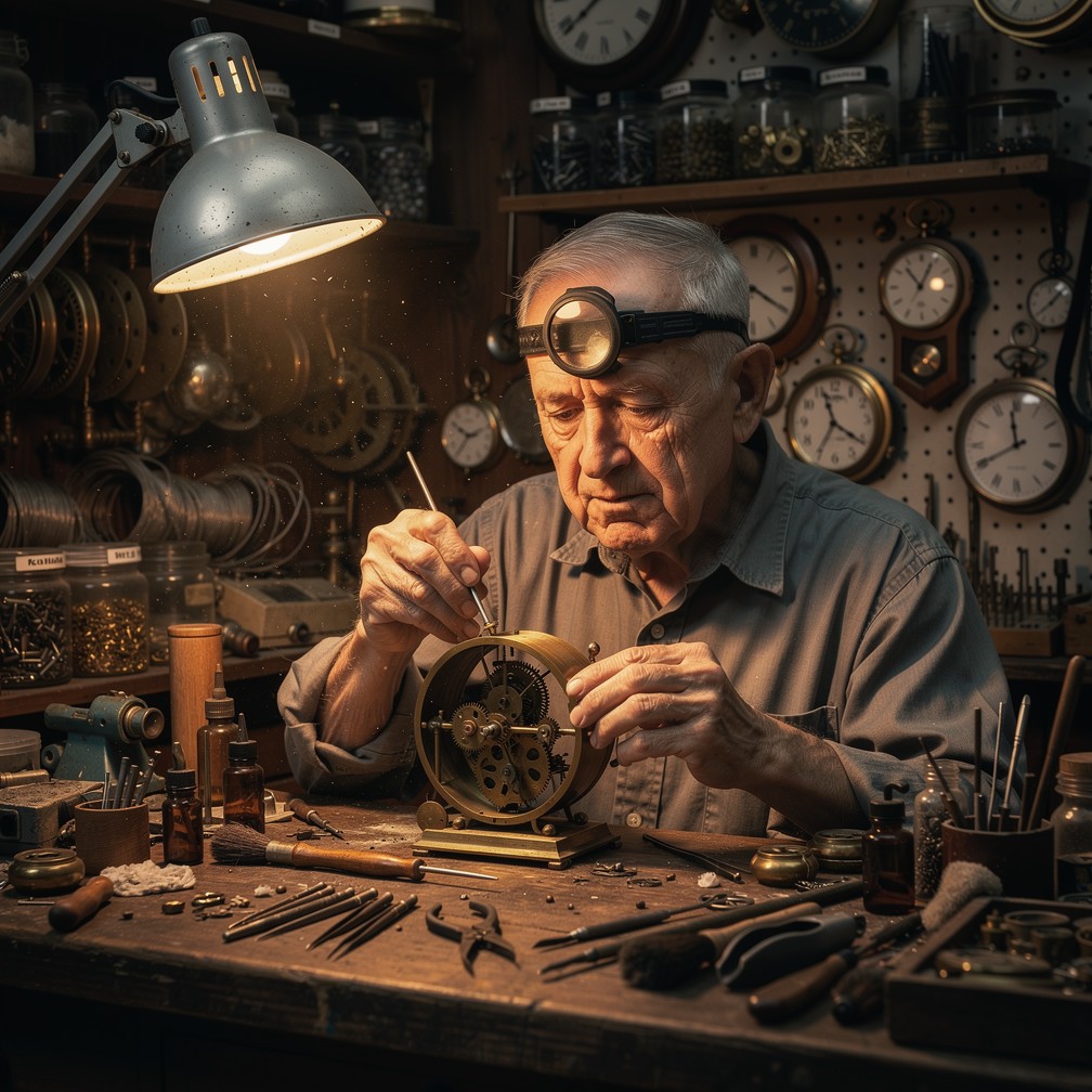 Restoring Time Free Restoring Broken Time Image - Craftsman, Artisan, Clockmaker ...