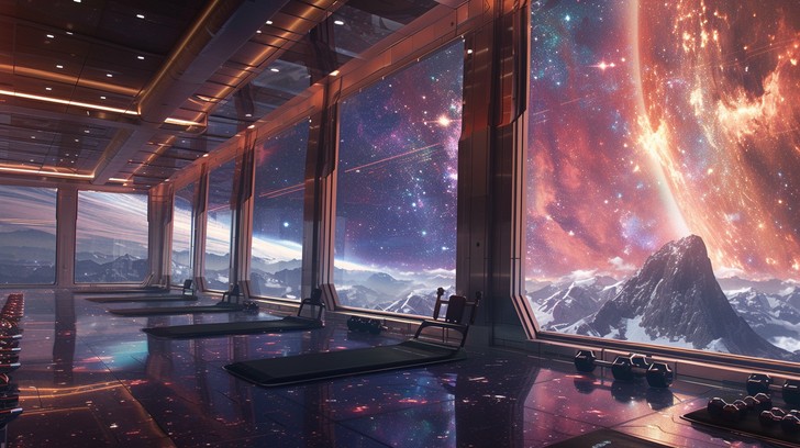 Free Starry Observation Deck Image - Starry, Observation, Deck ...