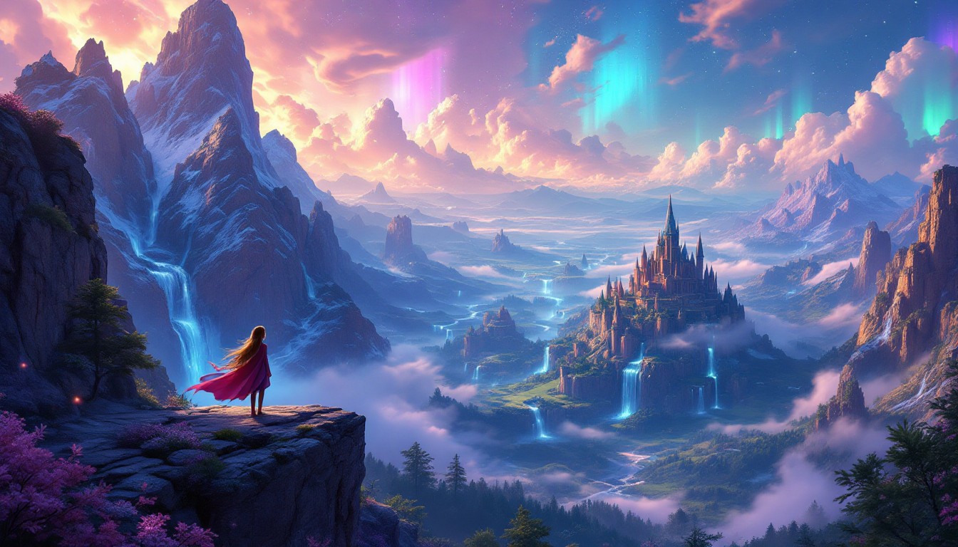 Free Enchanted Realm Awaits Image - Fantasy, Girl, Kingdom | Download ...