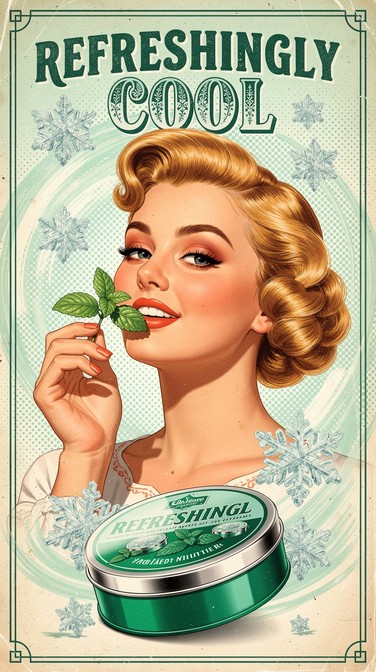 Mint Advertisement Free Retro Mint Advertisement Image - Vintage, Retro, 1950s | Download ...