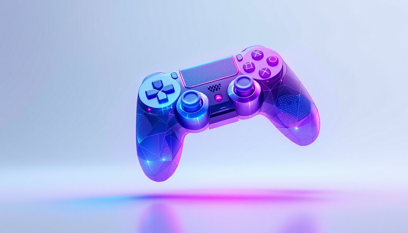Download Floating Purple Controller Image - Gaming, Controller, Purple ...