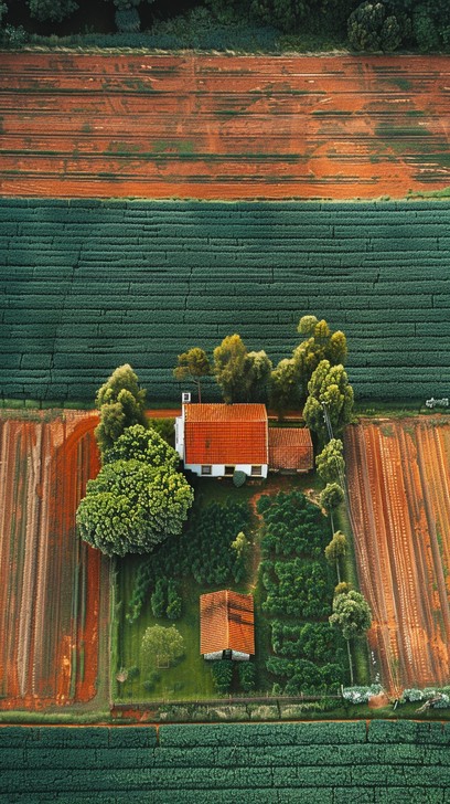 Free Aerial Farm View Image - Aerial, Farm, Agriculture | Download at ...