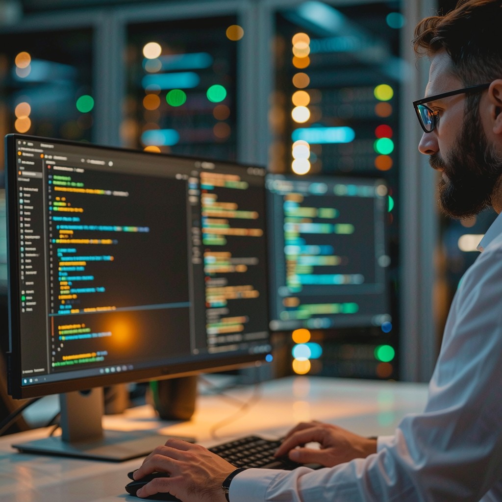 Free Developer At Work Image - Technology, Professional, Computer ...