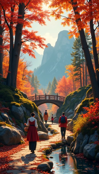 Free Autumn Mountain Journey Image - Autumn, Mountain, Journey ...