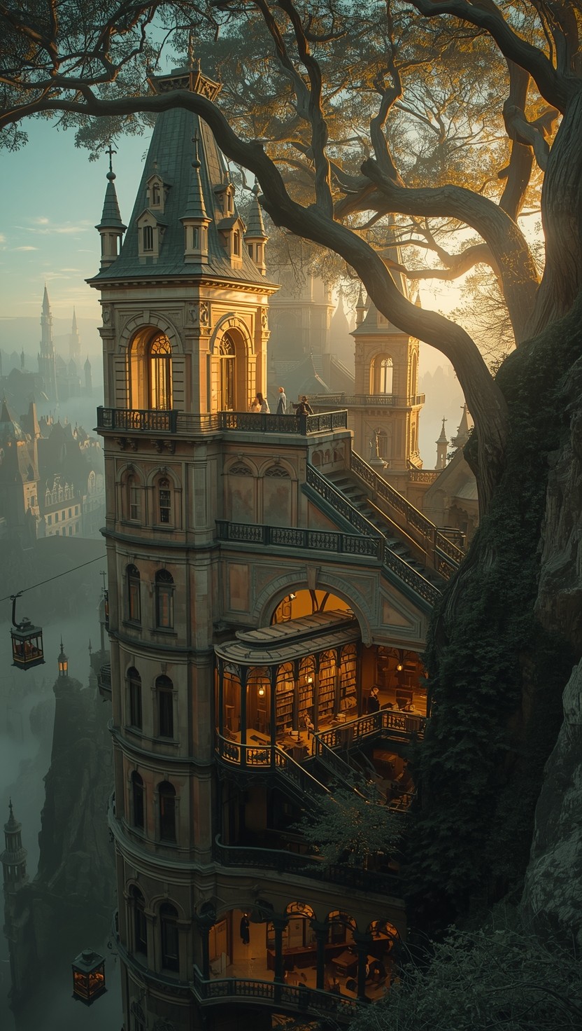 Free Golden Fantasy Architecture Image - Fantasy, Elven, Architecture ...