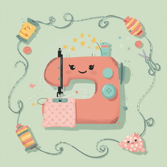 Free Happy Sewing Machine Image - Sewing, Machine, Craft | Download at ...