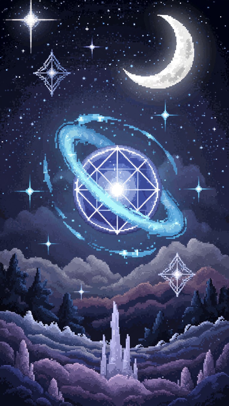 Free Enchanted Pixel Realm Image - Pixel, Art, Mystical | Download at ...