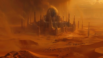 Free Desert Sci-Fi City Image - Desert, Sci-fi, City | Download at ...