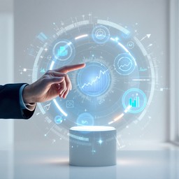 Free Interactive futuristic interface Image - Technology, Future ...