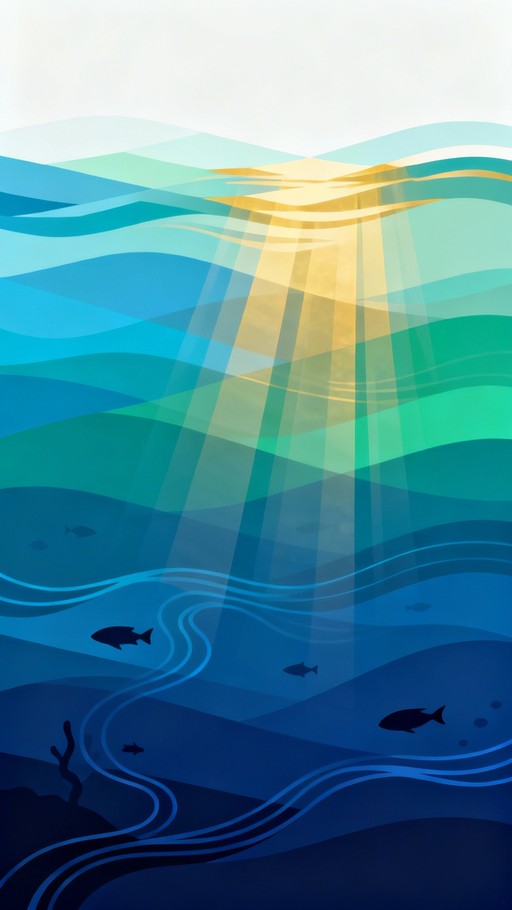 Free Ocean Depth Layers Image - Underwater, Ocean, Illustration ...