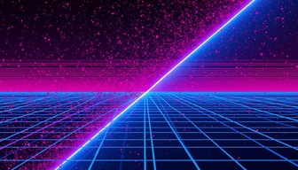 Free Neon Pixel Cascade Image - Neon, Pixel, Synthwave | Download at ...