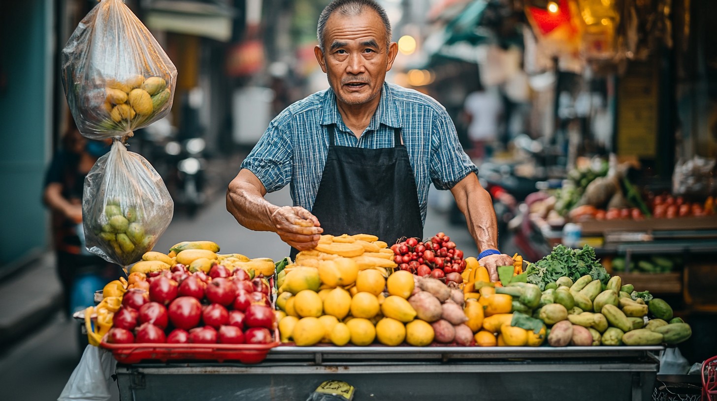Free Fruit Vendor Selling Image - Fruit, Vendor, Market | Download at ...