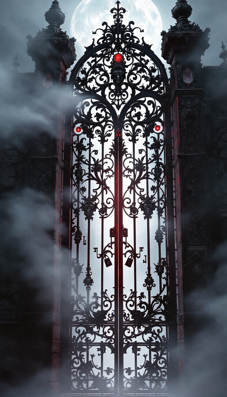 Gate Beacons Free Gothic Gate Beckons Image - Gothic, Gate, Iron | Download at StockCake