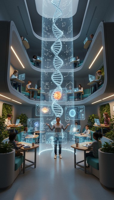 Free Future Learning Environment Image - Futuristic, Classroom ...