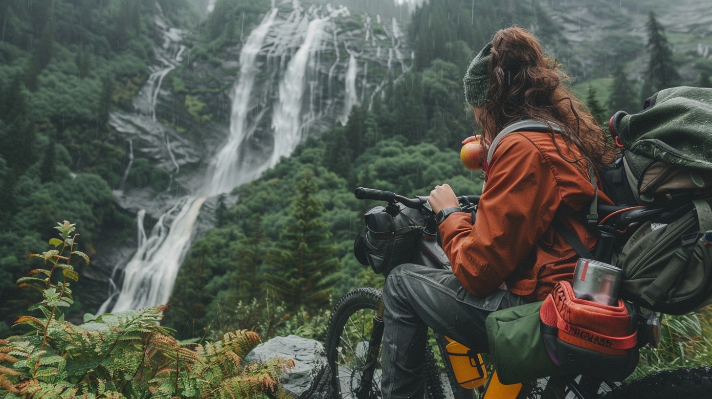 Free Waterfall Adventure Break Image - Waterfall, Hiker, Nature ...