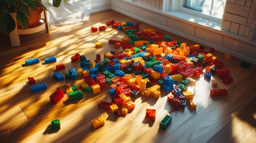 Free Colorful scattered blocks Image - Blocks, Colorful, Wooden ...