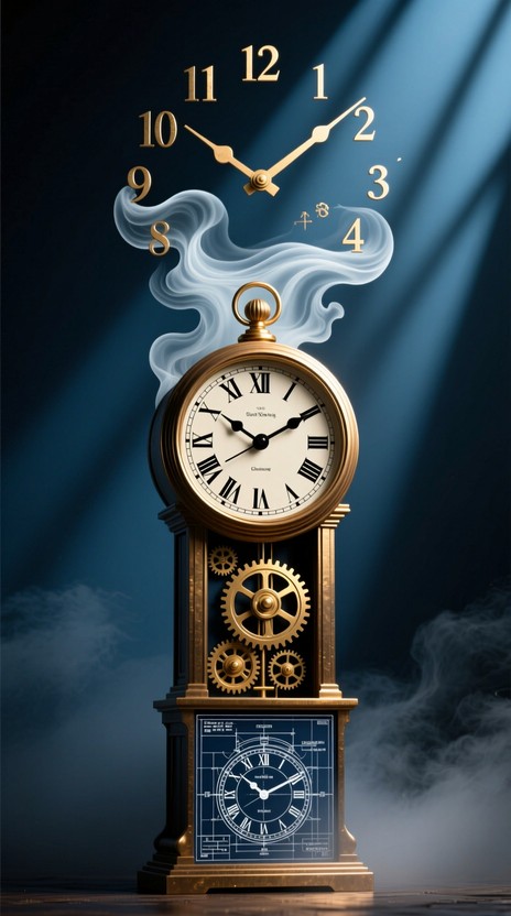 Free Evolving Clock Dreamscape Image - Clock, Timepiece, Surreal ...