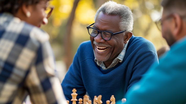 Free Joyful Chess Game Image - Elderly, Chess, Laughter | Download at ...