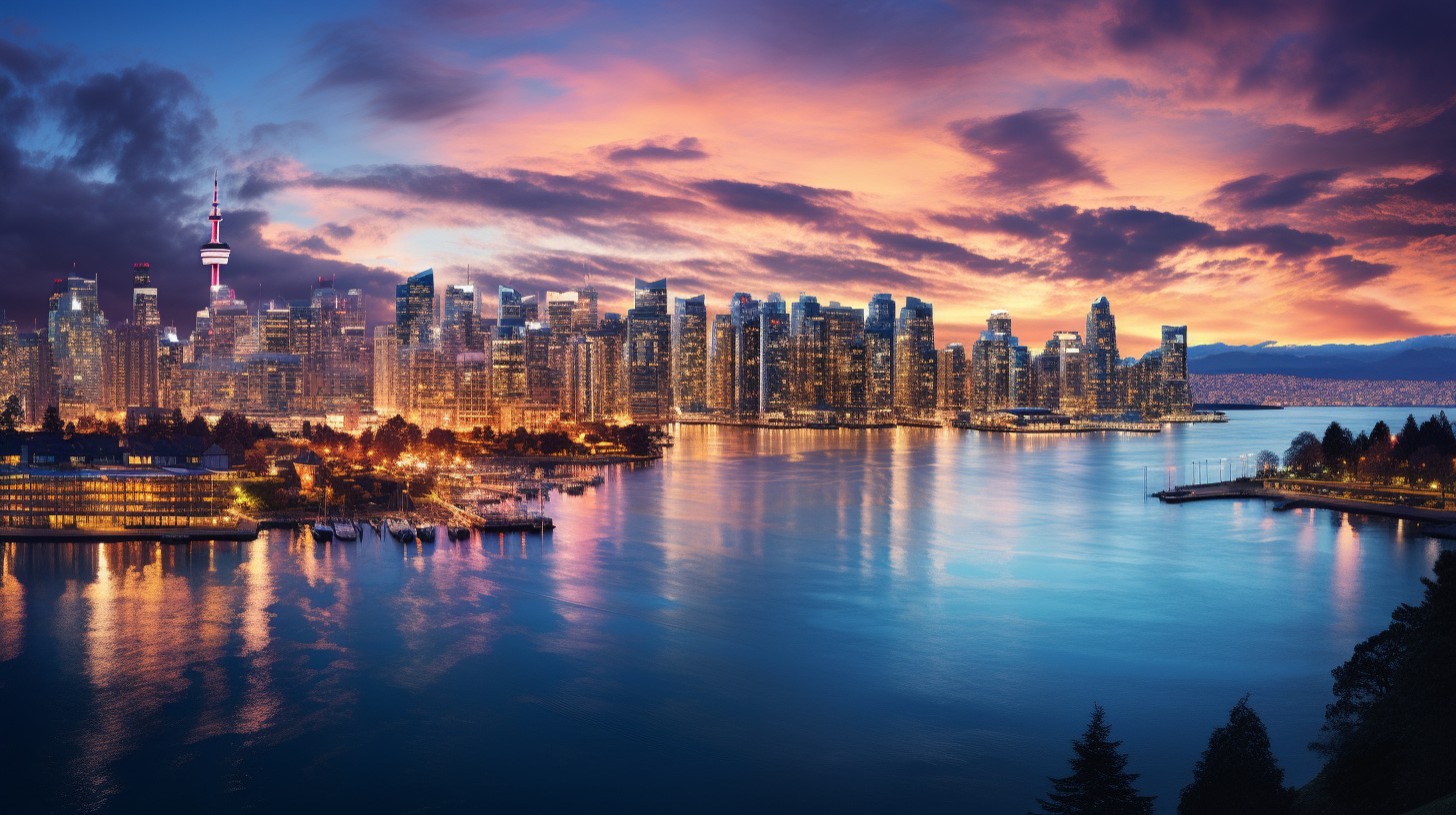 Free Urban Sunset Glow Image - Sunset, Cityscape, Skyline | Download at ...