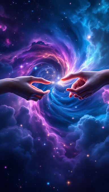 Free Cosmic Hands Connect Image - Cosmic, Hands, Space | Download at ...