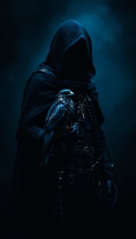Free Midnight Falcon Master Image - Falconer, Falcon, Gothic | Download ...