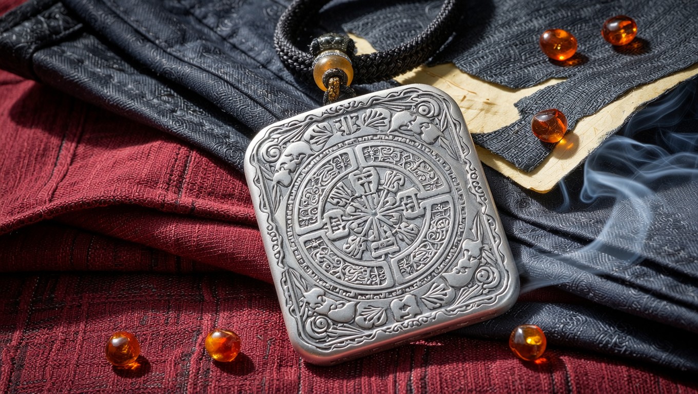 Free Ancient Silver Talisman Image - Talisman, Silver, Mystical ...