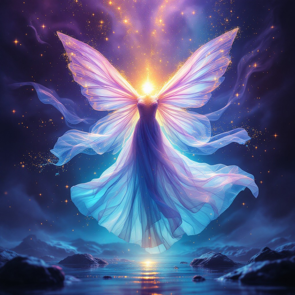 Free Celestial Butterfly Spirit Image - Butterfly, Ethereal, Magical ...