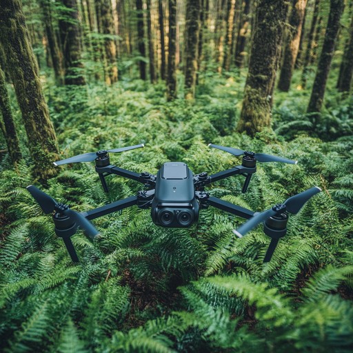 Free Drone in Forest Image - Drone, Forest, Ferns | Download at StockCake