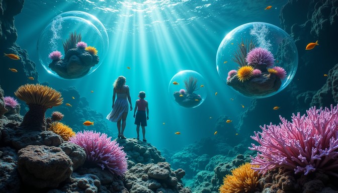 Free Underwater Garden Magic Image - Underwater, Surreal, Scissors ...