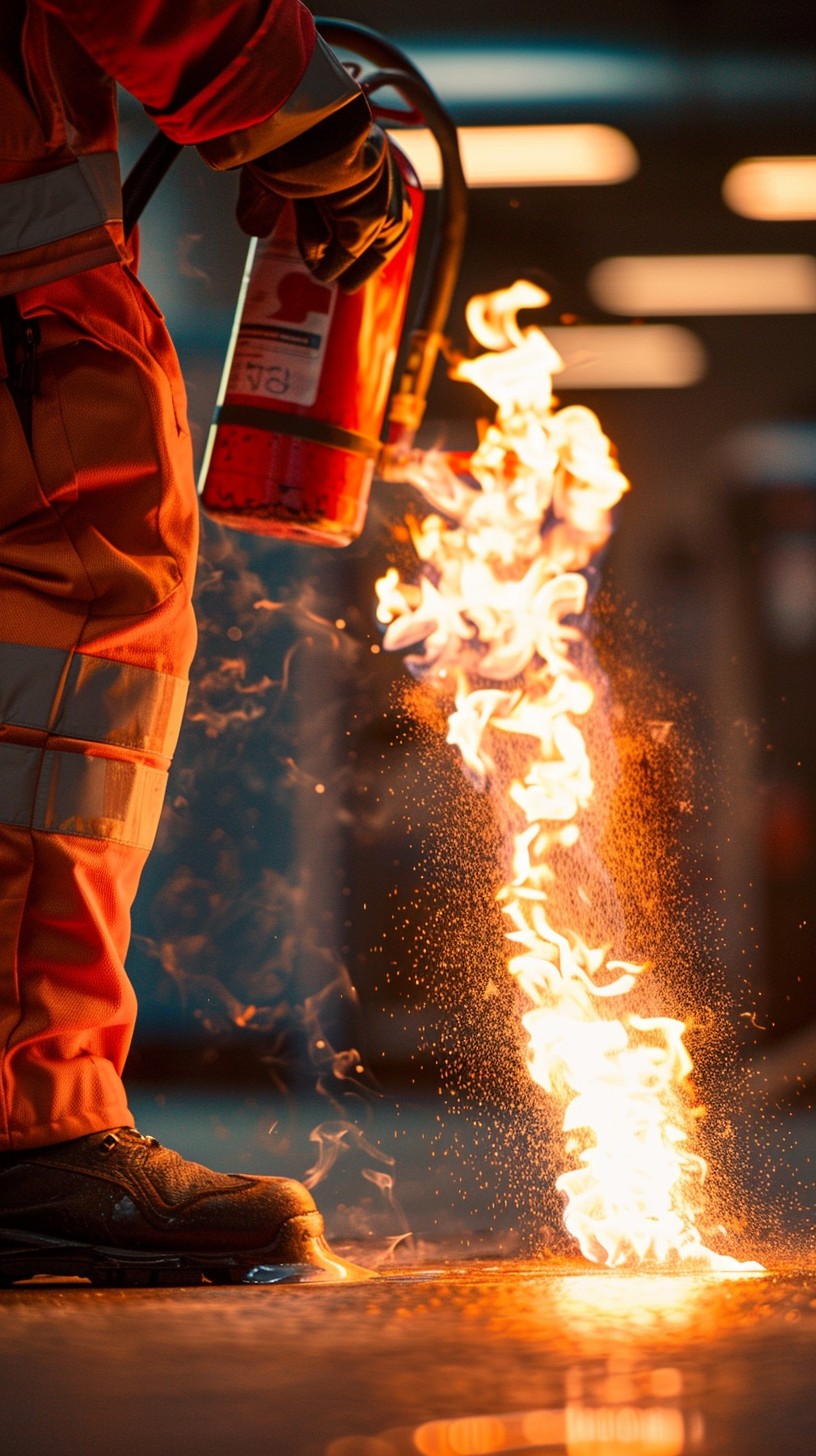 Free Extinguishing Intense Flames Image - Firefighter, Fire ...
