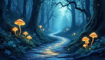 Free Enchanted Forest Path Image - Forest, Enchanted, Magical ...